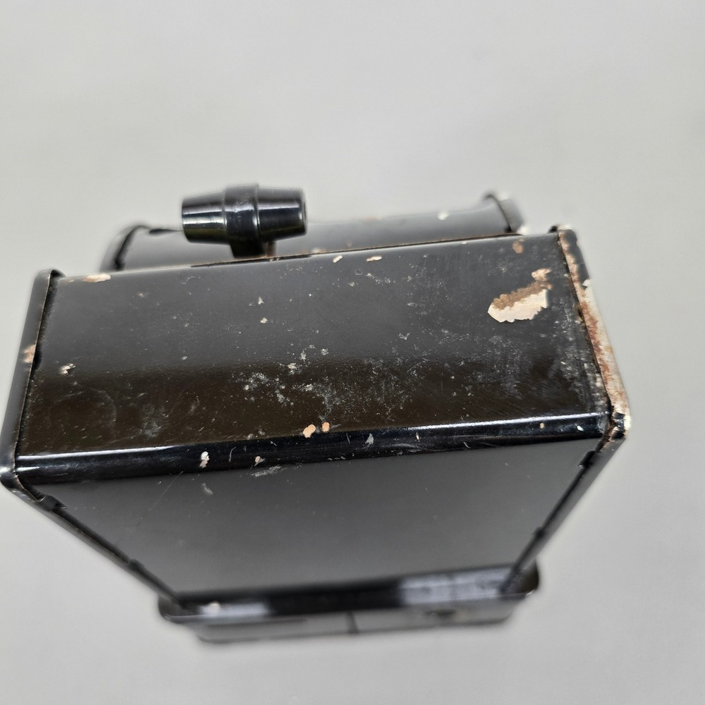 Vintage Uncle Sams 3 Coin Register Bank Black Tin Mechanical Toy Made in Japan - Picture 6 of 16